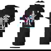 90S Synthwave Cheer Team Cheerleader Vaporwave Cheerleading T-shirt