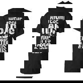 Awesome Dads Have Tattoos And Beards Fathers Day T-shirt