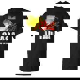 Baseball Softball Ball Heart Gaga Sporter T-shirt