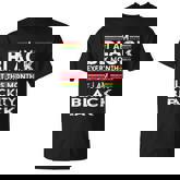 I Am Black Every Month But This Month Im Blackity Black T-shirt