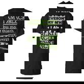 I Am Black Every Month But This Month Im Blackity Black T-shirt