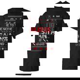 Christmas Be Nice To The Nurse Santa Is Watching Ugly Christmas Sweater T-shirt