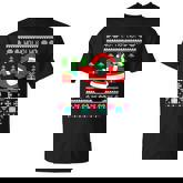 Dabbing Santa Claus Ugly Christmas Sweater T-Shirt