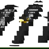 I Dont Want To Cook Anymore I Want To Die Saying T-shirt