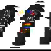 Free Mom Hugs Tshirts Pride Month Shirt Mama Bear Lgbt – Blacks T-shirt