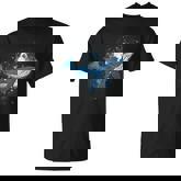 Galaxy Space Astronaut Whale T-shirt