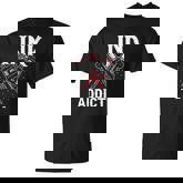Ink Addict Tattooed Art Inked Tattoo Lover T-shirt
