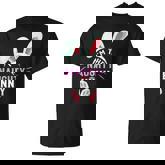 Matching Easter Party Graphic Im The Naughty Bunny T-shirt