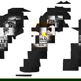 Messy Bun Mom Of Both Baseball Softball Busy Raising Ballers T-shirt