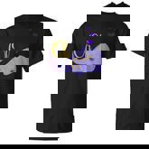 Oh Whale For Marine Mammal Lovers- Purple T-shirt