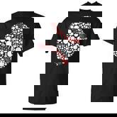 Polka Dot Baseball Lover Player International Dot Day V3 T-shirt