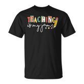Teaching Is My Jam Blessed Teacher Fun For A Teacher T-shirt