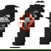 Travelling Shadow In A Red Circle T-Shirt