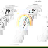 Hello Tk Rainbow For Prek Preschool Teacher Girls T-shirt