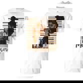 Melanin Queen Black Afro Melanin Pride Black Afro Dope T-shirt