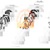 Pacu Nurse Leopard Rainbow Halloween Pumpkin Nursing T-shirt