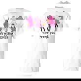 On Wednesday We Wear Pink Ghost Halloween Breast Cancer T-shirt
