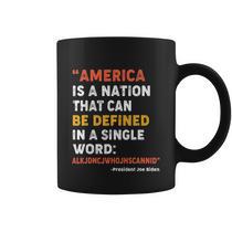 America Is A Nation That Can Be Defined In A Single Word Funny Joe Biden  Quote