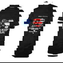 Merica Sunglasses 4th Of July T Shirt Kids Boys Girls Men US Merica Sunglasses 4th Of July T Shirt Kids Boys Girls Men US