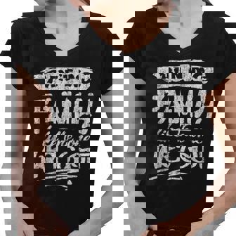 Aint No Family Like The One We Got Funny Family Women V-Neck T-Shirt - Thegiftio