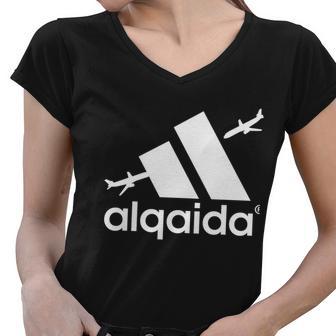 Alqaida 911 September 11Th Tshirt Women V-Neck T-Shirt - Monsterry AU