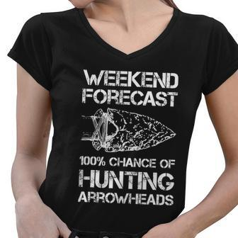 Arrowhead Hunting Gift V2 Women V-Neck T-Shirt - Monsterry CA