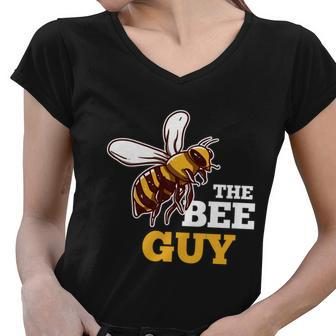 Bee Guy Insect Animal Lover Beekeeper Men Gift Women V-Neck T-Shirt - Monsterry DE