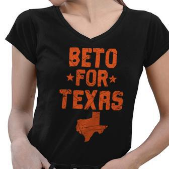 Beto For Texas Women V-Neck T-Shirt - Monsterry AU