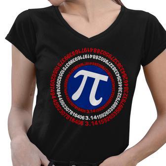 Captain Pi Day 314 Superhero Tshirt Women V-Neck T-Shirt - Monsterry DE