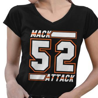 Chicago Mack Attack Women V-Neck T-Shirt - Monsterry AU