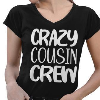 Crazy Cousin Crew V2 Women V-Neck T-Shirt - Monsterry AU