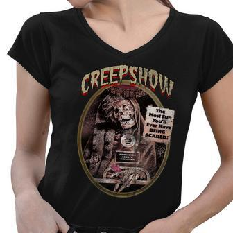 Creepshow Vintage Women V-Neck T-Shirt - Monsterry CA