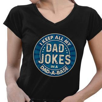 Dad Shirts For Men Fathers Day Shirts For Dad Jokes Funny Graphic Design Printed Casual Daily Basic Women V-Neck T-Shirt - Thegiftio UK