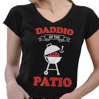 Daddio Of The Patio Tshirt Women V-Neck T-Shirt - Monsterry AU