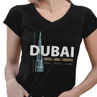 Dubai V2 Women V-Neck T-Shirt - Monsterry