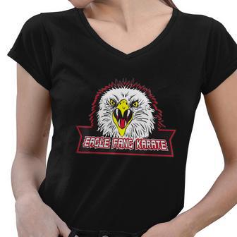 Eagle Fang Karate Tshirt Women V-Neck T-Shirt - Monsterry AU