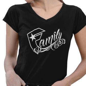 Famous Stars & Straps Family Tshirt Women V-Neck T-Shirt - Monsterry DE