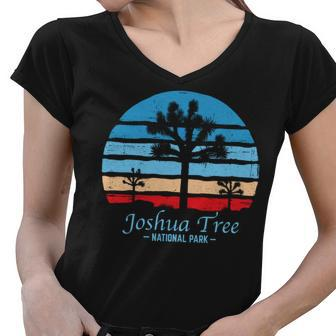 Joshua Tree National Park V2 Women V-Neck T-Shirt - Seseable