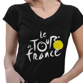 Le De Tour France New Tshirt Women V-Neck T-Shirt - Monsterry AU