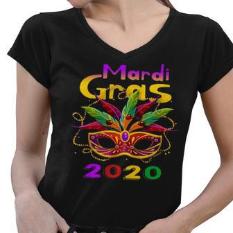 Mardi Gras 2020 Mardi Gras Costumes Women V-Neck T-Shirt - Thegiftio UK
