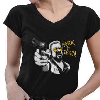 Mark It Zero Women V-Neck T-Shirt - Monsterry UK