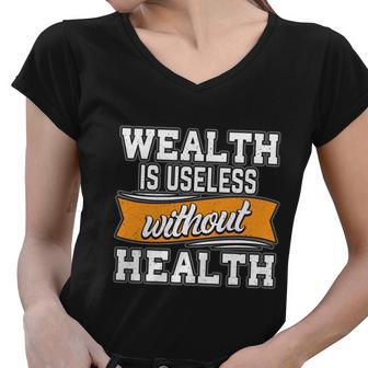 Motivational Quote V2 Women V-Neck T-Shirt - Monsterry AU