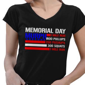 Murph Memorial Day 1 Mile Run Tshirt Women V-Neck T-Shirt - Monsterry AU