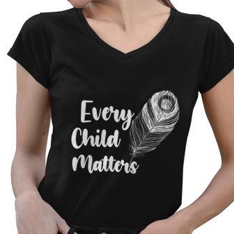 Orange Day Memory Every Child Matters Orange Day Women V-Neck T-Shirt - Monsterry