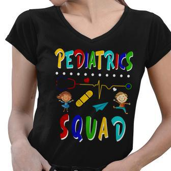 Pediatrics Squad Tshirt Women V-Neck T-Shirt - Monsterry