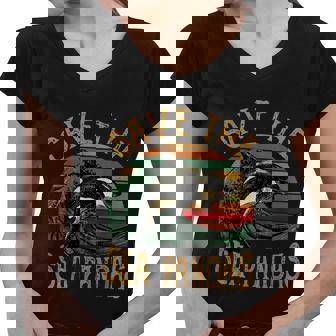 Rescue Killer Whale Orcas Save The Sea Pandas Marine Biology Women V-Neck T-Shirt - Thegiftio