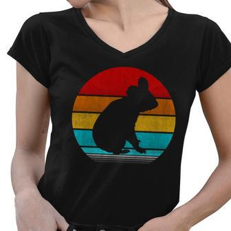 Retro Vintage Koala Women V-Neck T-Shirt - Monsterry AU