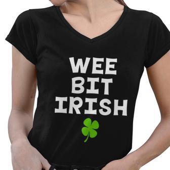 St Patricks Day Baby V2 Women V-Neck T-Shirt - Monsterry CA