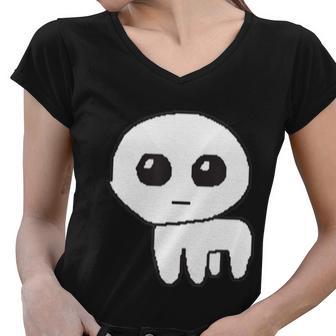 Tbh Creature Meme Women V-Neck T-Shirt - Monsterry