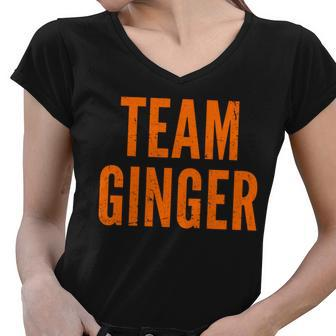 Team Ginger Tshirt Women V-Neck T-Shirt - Monsterry